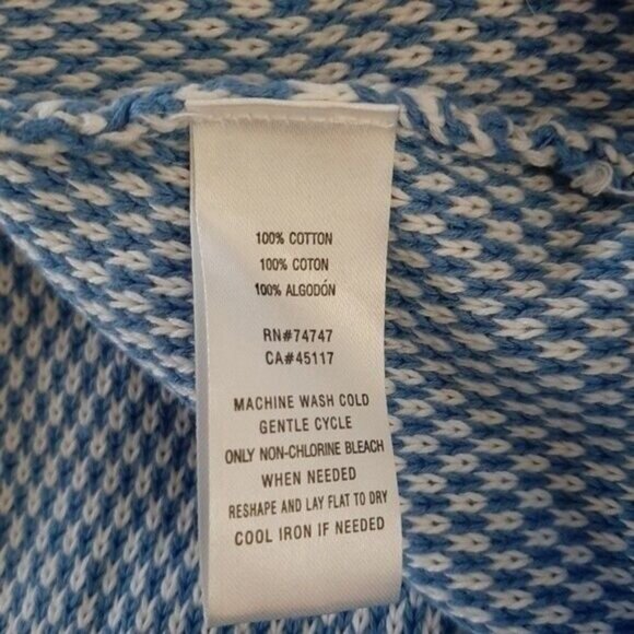 BOB JIMLEY Cardigan Sweater 3/4 Sleeve Button Down Sz M - Picture 10 of 12